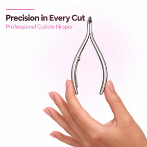 Nail Cuticle Nipper R4J12 - Round 4mm - Jaw 12