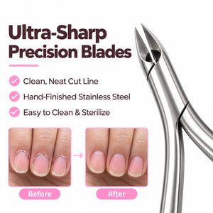 Nail Cuticle Nipper F6J14 - Flat 6mm - Jaw 14