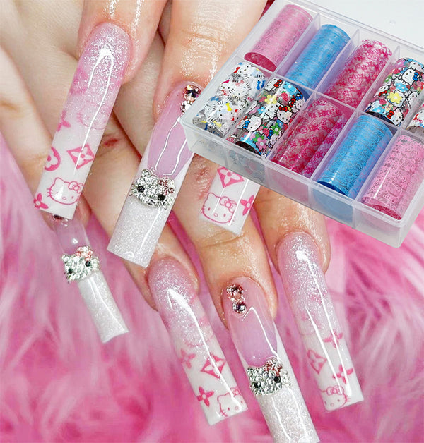 Nail Transfer Foil - Hello Kitty