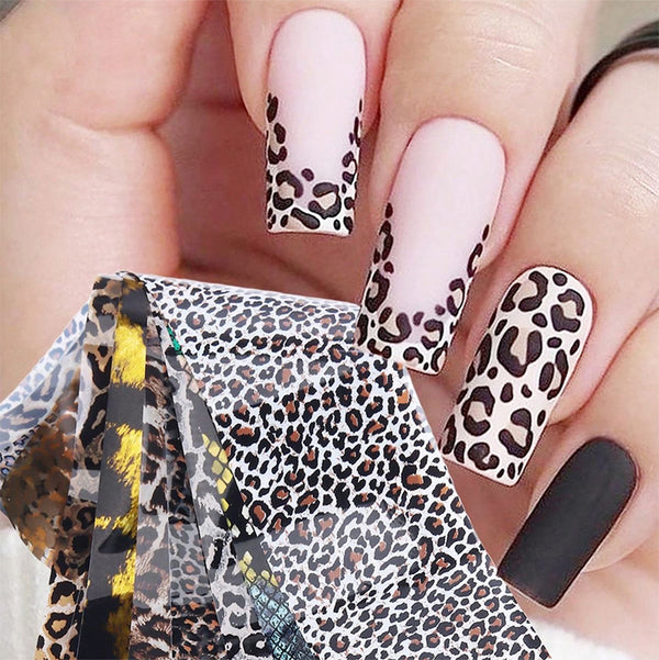 Nail Transfer Foil - Leopard & Cheetah Print - LS107