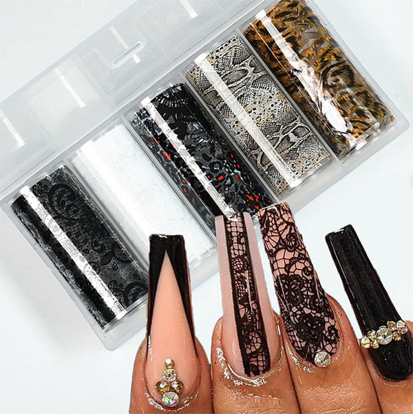 Korean Design Nail Foils