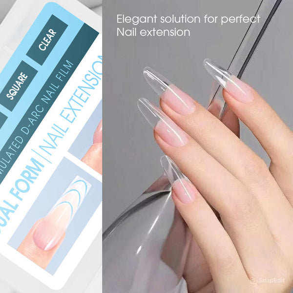 LAVIS - Dual Form Tips Taye Part 3 - Almond & Square Clear