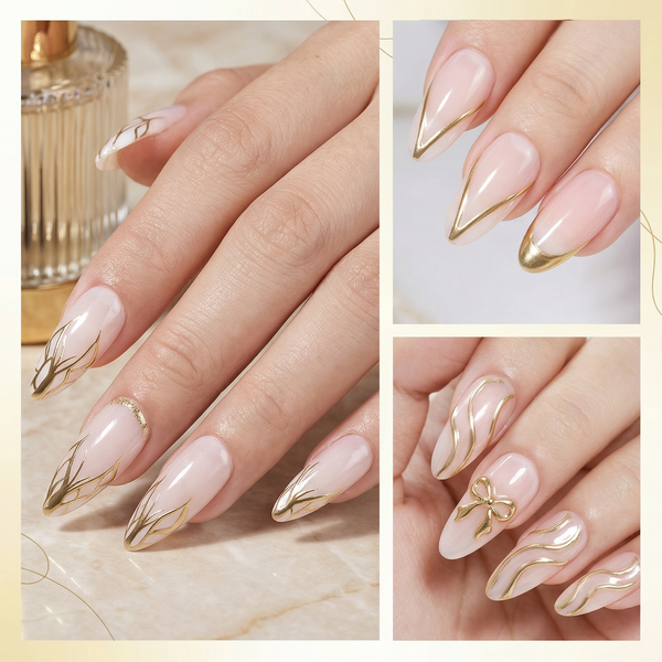 LDS Liner Art Gold Chrome