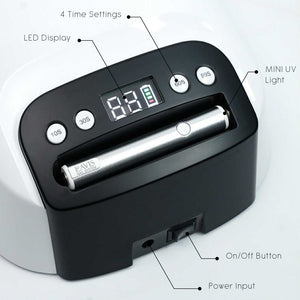 LAVIS 2-in-1 UV Nail Lamp - Universal Gel + Builder + Cat Eye Cure