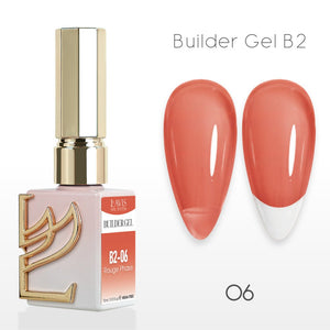 LAVIS Builder Gel In The Bottle (Ver 3) - B2 - 06 Rouge Phase - Gel Polish 0.5oz - DTK Nail Supply