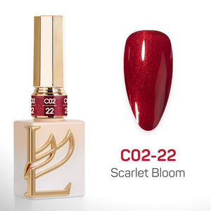LAVIS C02 (Ver2) - 22 - Gel Polish 0.5 oz - Scarlet Bloom Collection - DTK Nail Supply