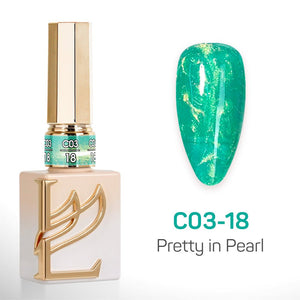 LAVIS C03 - 18 - Gel Polish 0.5 oz - Pretty in Pearl Collection - DTK Nail Supply