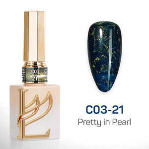 LAVIS C03 - 21 - Gel Polish 0.5 oz - Pretty in Pearl Collection - DTK Nail Supply