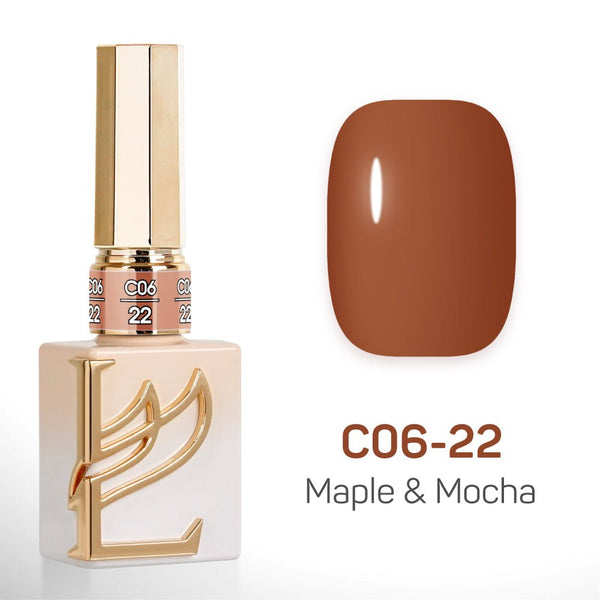 LAVIS C06 - 22 - Gel Polish 0.5 oz - Maple & Mocha Collection - DTK Nail Supply