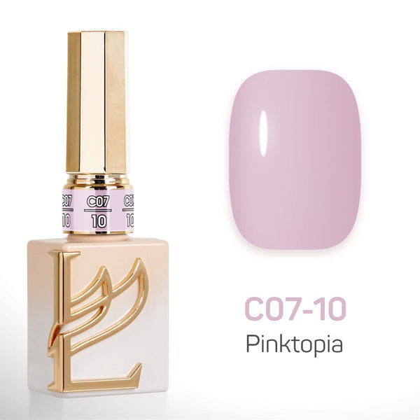 LAVIS C07 - 10 - Gel Polish 0.5 oz - Pinktopia Collection - DTK Nail Supply