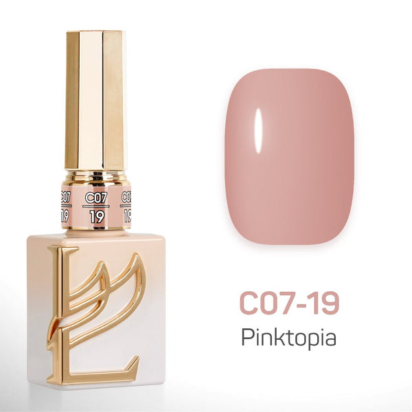 LAVIS C07 - 19 - Gel Polish 0.5 oz - Pinktopia Collection - DTK Nail Supply