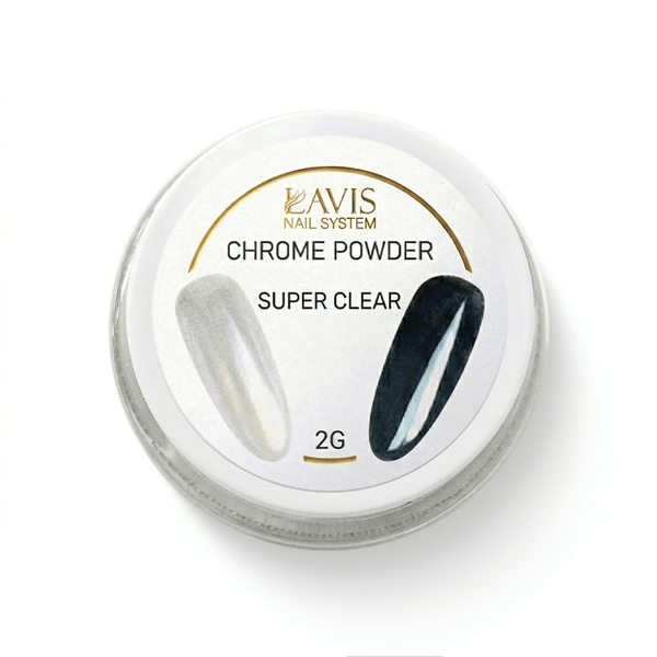 LAVIS Chrome Powder - Super Clear - 2g