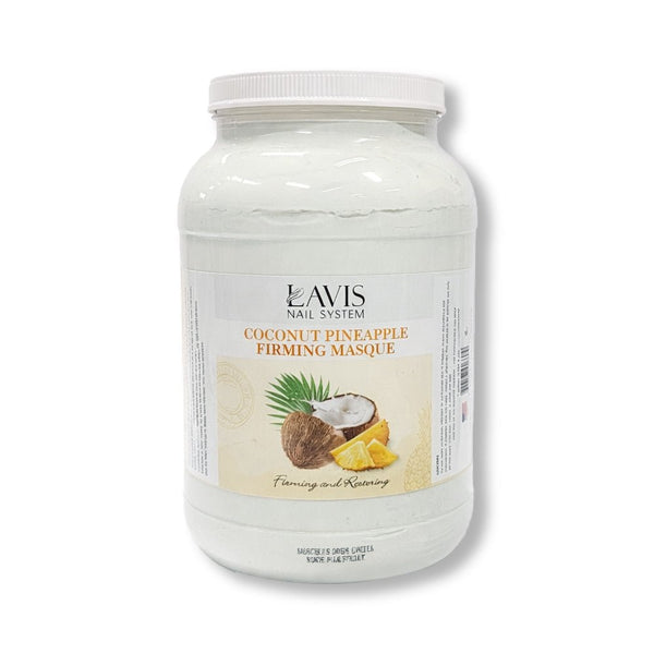LAVIS - Coconut Pineapple - Pedi Cream Mask for Pedicure - 1 gallon - DTK Nail Supply