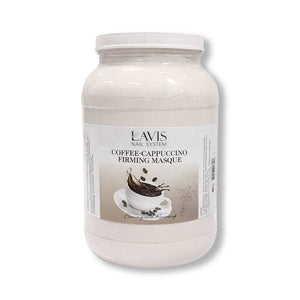 LAVIS - Coffee Cappuccino - Pedi Cream Mask for Pedicure - 1 gallon - DTK Nail Supply
