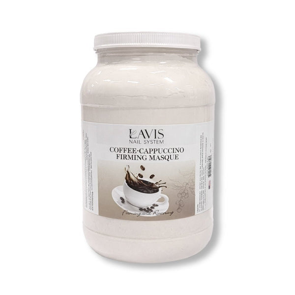 LAVIS - Coffee Cappuccino - Pedi Cream Mask for Pedicure - 1 gallon - DTK Nail Supply