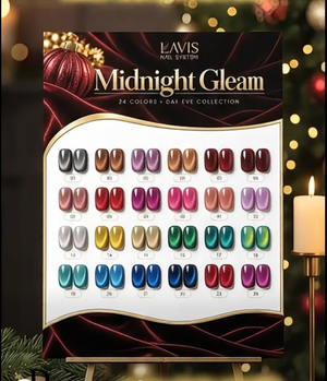 A'DOR Gel-Ons Set 72 Colors (Part 1 + Part 2) + FREE Sample Color Charts Part 1 & Part 2 + FREE LAVIS Midnight Gleam Cat Eye Set 24 Colors