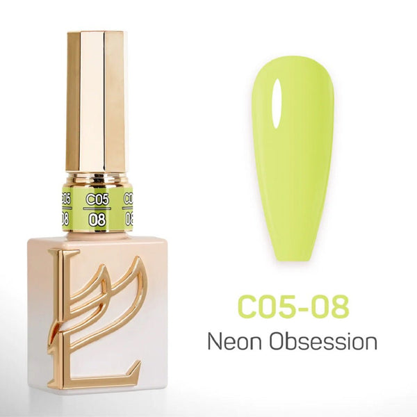 LAVIS Set 48 Colors - Gel Polish 0.5 oz - Lumi Shock Design Collection - DTK Nail Supply