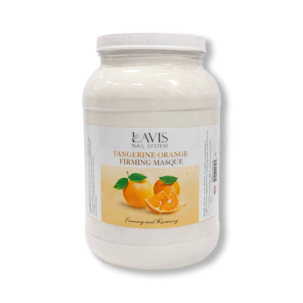 LAVIS - Tangerine Orange - Pedi Cream Mask for Pedicure - 1 gallon - DTK Nail Supply