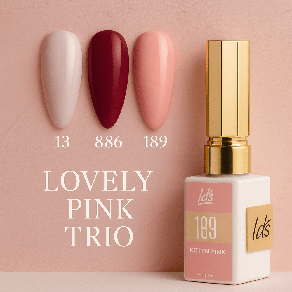 LDS Color Craze Gel Set - Valentines Trio - 013, 886, 189
