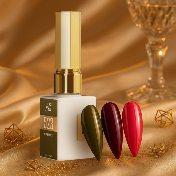 LDS Color Craze Gel Set - Berry Drama - 523, 917, 279 - DTK Nail Supply