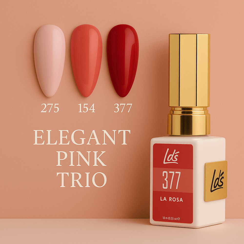 LDS - Gel Set - Coral Lover - DTK Nail Supply