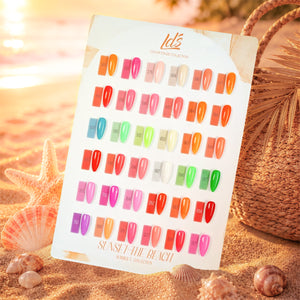 LDS Set 36 Colors - Gel Polish 0.5oz - Sunset On The Beach Collection