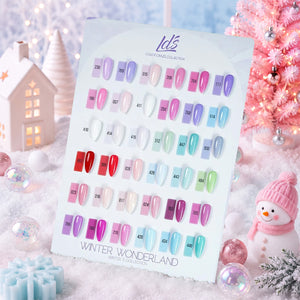 LDS Set 36 Colors - Gel Polish 0.5oz - Winter 3 Winter Wonderland Collection