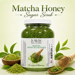 LAVIS - Matcha Honey - Sugar Scrub for Pedicure - 1 gallon