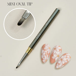 LAVIS Nail Art Brush Mini Oval Tip