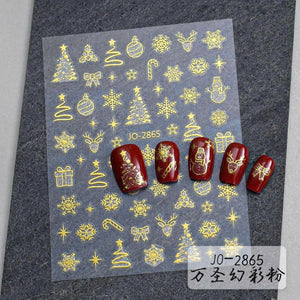 Nail Art Stickers JO - 2865 - G - DTK Nail Supply