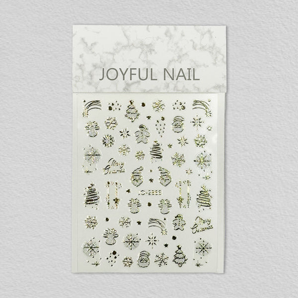 Nail Art Stickers JO - 2866 - G - DTK Nail Supply