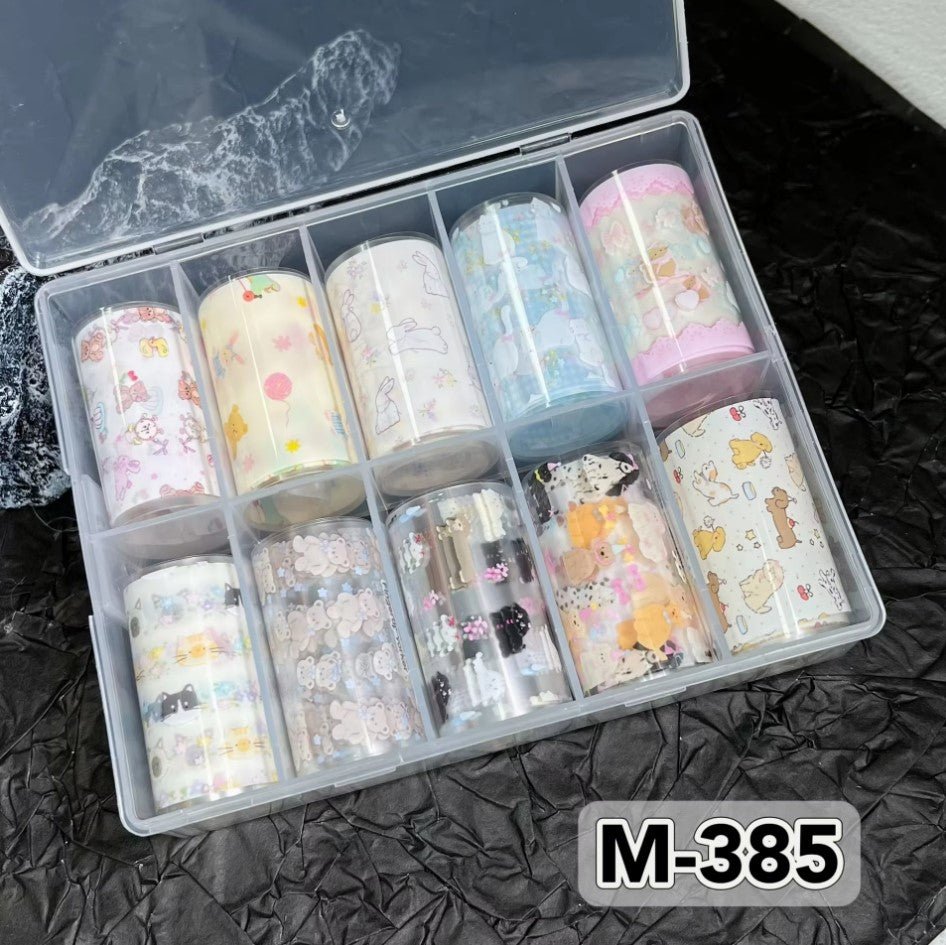 Nail Transfer Foil - M385 - DTK Nail Supply