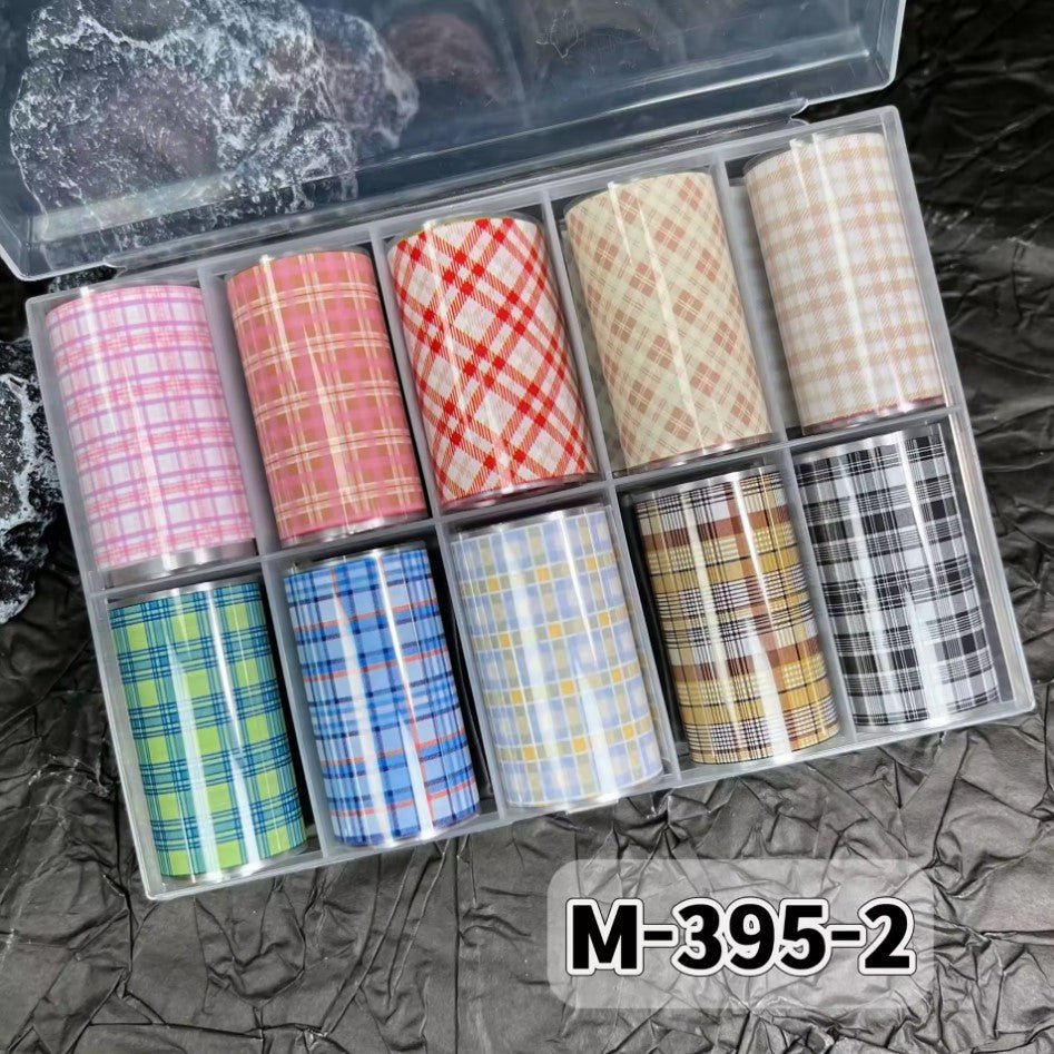 Nail Transfer Foil - M395 - 2 - DTK Nail Supply