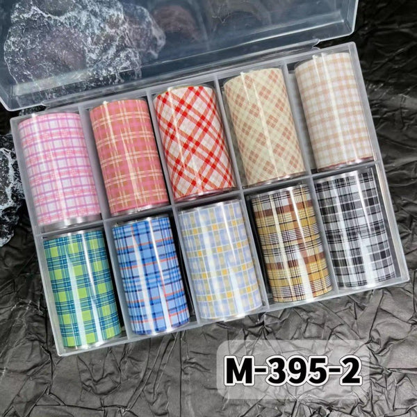 Nail Transfer Foil - M395 - 2 - DTK Nail Supply