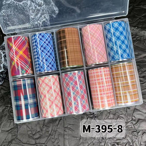 Nail Transfer Foil - M395 - 8 - DTK Nail Supply