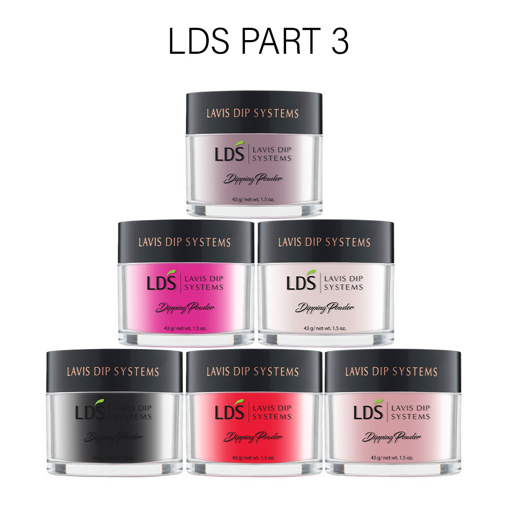  LDS Dipping Powder Part 3: 073-108 ( 36 Colors) by LDS sold by DTK Nail Supply