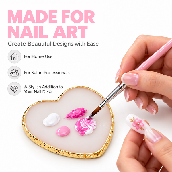 Color Mixing Palette - Heart White