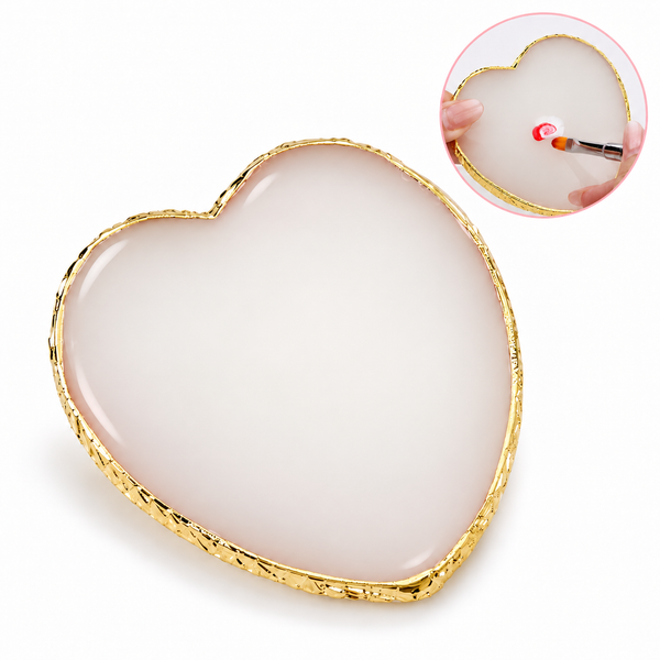 Color Mixing Palette - Heart White