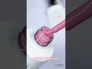 Lavis Gel Nail Polish Duo - 260 Pink Colors - Love Hurts