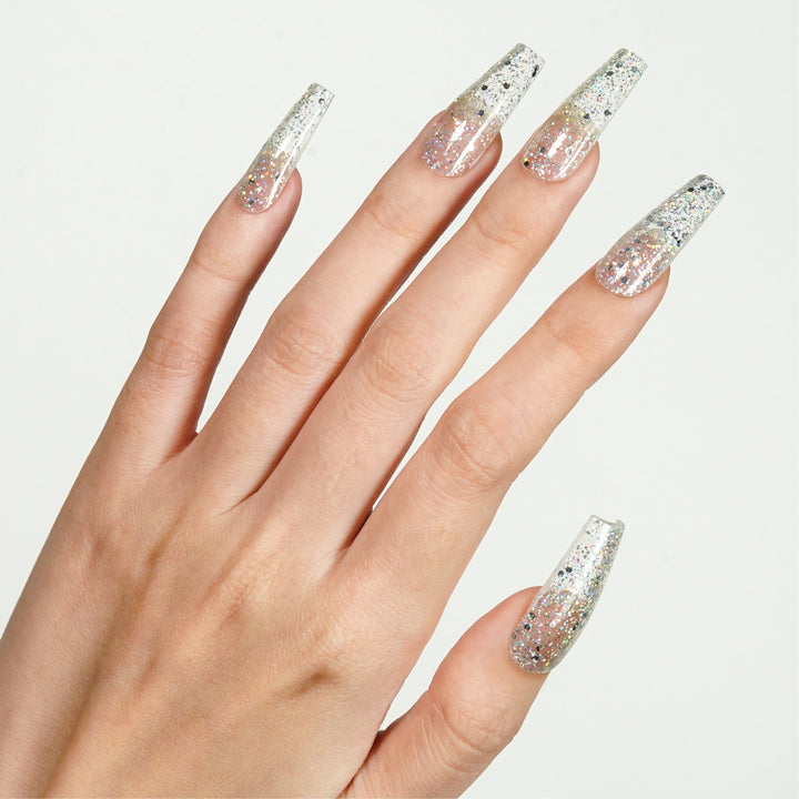 Revival-Glitter and Flakes Nail Dip Powder