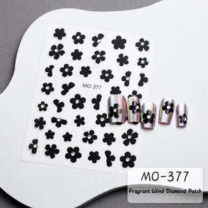 3D Nail Art Stickers MO375 - MO378