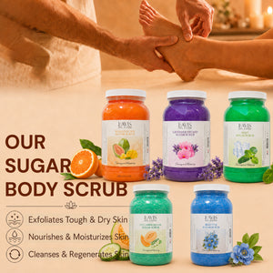 LAVIS - Matcha Honey - Sugar Scrub for Pedicure - 1 gallon