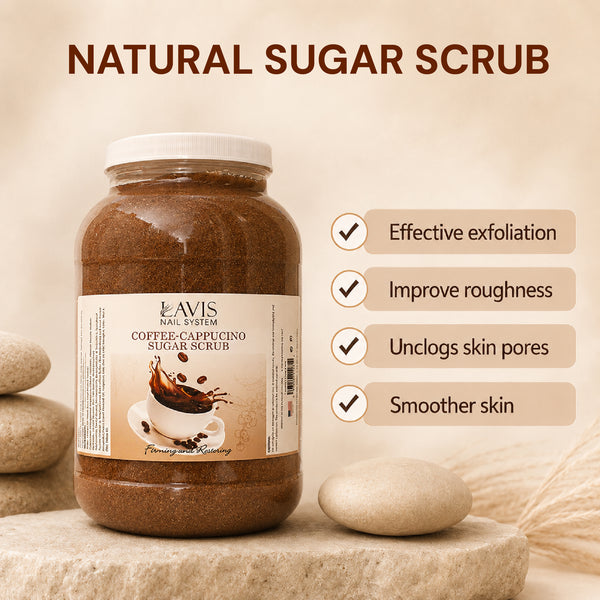LAVIS - Matcha Honey - Sugar Scrub for Pedicure - 1 gallon