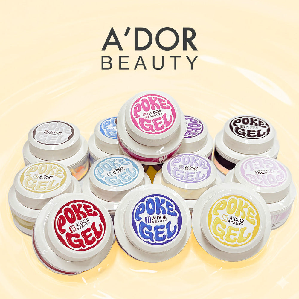 ADOR Poker Gel Set 12 Colors - 20g