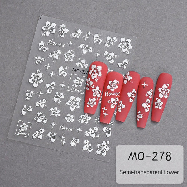 3D Nail Art Stickers MO-278