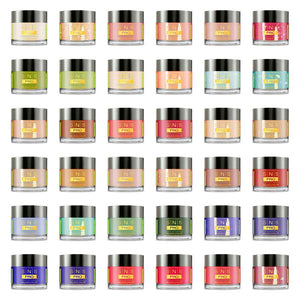 SNS Pro Dipping & Acrylic Powder - Set 36 Colors - Board 1 (001 - 036) - Pink Collection