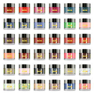 SNS Pro Dipping & Acrylic Powder - Set 36 Colors - Board 2 (037 - 072) - Pink Collection