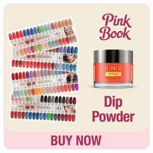 SNS Pro Dipping & Acrylic Powder - Set 144 Colors - Pink Collection