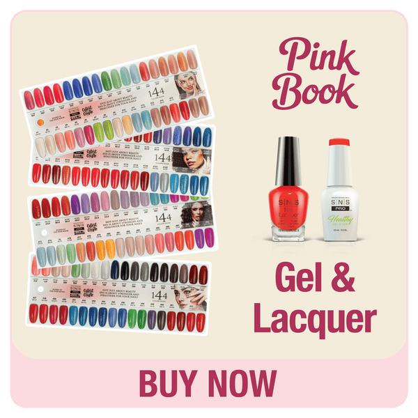 SNS Pro Gel Nail Polish Duo - Set 144 Colors - Pink Collection