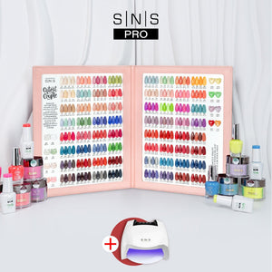 SNS Pro Gel Nail Polish Duo - Set 144 Colors - Pink Collection